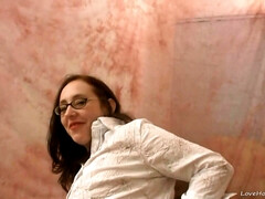 Amateur, Sucer une bite, Brunette brune, Grossier, Fait maison, Pov, Adolescente