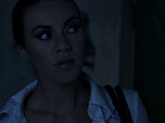 Bruinharig, Schattig, Frans, Groepseks, Groep, Ondergoed, Masturbatie, Trio