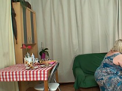 ぽっちゃり, 捕まる, 彼女, ハードコア, 淫乱熟女