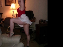 Chubby teen poses, sucks and fucks