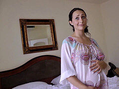 フェラチオ, 茶髪の, イく瞬間, チェコ, 手コキする, 妊娠, ティーン