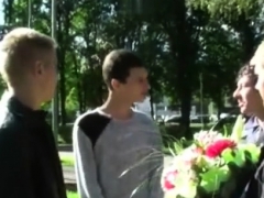 素人, ゲイ, グループ, アウトドア, 現実, のぞき