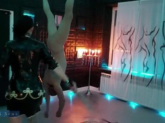 Leie, Sadomasochismus, Schönheit, Domination, Absätze, Latex, Bestrafung, Strümpfe