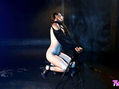 Kont, Bruinharig, Masturbatie, Natuurlijke tieten, Kut duiken, Alleen, Tieten likken