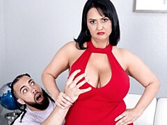 ぽっちゃり, デカチン, デカパイ, フェラチオ, 茶髪の, ぽちゃ, バック, 異人種間