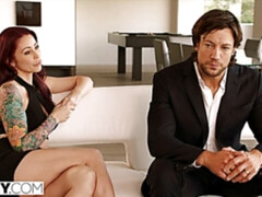 Awesome anal fuck in the doggy style pose with a hot model Monique Alexander