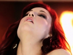 Hd, Masturbatie, Roodharige vrouw, Alleen