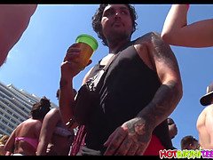 Amateur, Playa, Bikini, Rubia, Desnudo, Público, Coño, Apretado