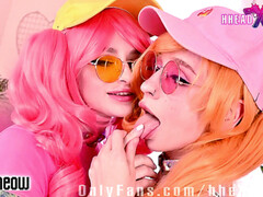 Anal, Lesbienne, Chatte, Adolescente, Jouets