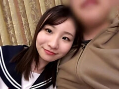 Asiatisch, Süss, Schwanz, Hundestellung, Selbstgemacht, Orgasmus, Muschi, Titten