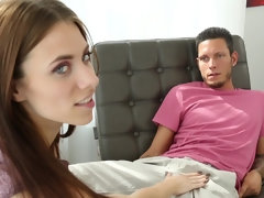 Culo grande, Mamada, Corrida, Estilo perrito, Hd, Tetas naturales, Afeitado, Adolescente