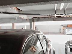 Verga grande, Morena, Coche, Doble penetracion, Hd