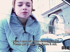 18, ブロンド, フェラチオ, ズームショット, Hd, 現実, ラフ, ティーン