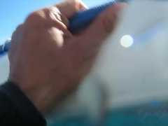 Sucer une bite, Robe, Branlette thaïlandaise, Petite amie, Pov, Chatte, Maigrichonne, Nénés