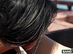 Leie, Braunhaarige, Hardcore, Latina, Lesbisch, Natürlichen titten, Party, Flotter dreier