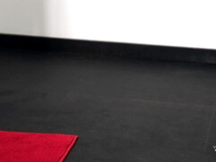 お尻, 舐める尻, 浴室, ピアス, シーメール, ショートヘア, シャワー, 濡れ