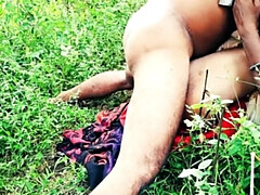 Desi Bhabhi Jungle Sex with Devar in Village - Rough Face Fuck and 69