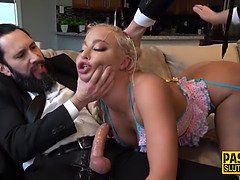 緊縛, フェラチオ, エロ熟女, グループ, ハードコア, 淫乱熟女, 3p男男女