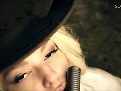 Asmr Cowgirl - Licking For Strong Relax Soly Asmr