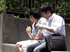 素人, アジア人, デカパイ, ハードコア, 日本人, 自然山雀, オッパイの