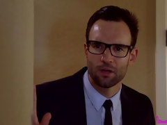 アナル, デカチン, ブロンド, フェラチオ, チン, マッサージ, ハメ撮り, 濡れ