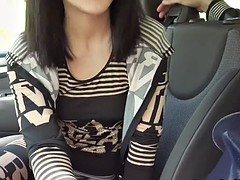 Amateur, Culo, Mamada, Coche, Despelote, Afeitado