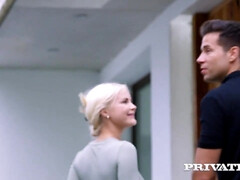 Grosse titten, Blasen, Vollbusig, Paar, Natürlichen titten, Rasiert, Tittenfick, Titten