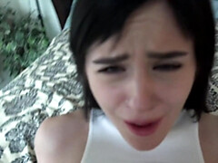 Amateur, Sucer une bite, Brunette brune, Petite amie, Fait maison, Léchez, Naturelle, Chatte