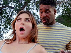 アナル, デカ尻, デカチン, フェラチオ, 異人種間, 淫乱熟女, アウトドア, オッパイの