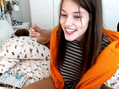 Amateur, Gros cul, Gros seins, Brunette brune, Orgasme, Solo, Gicler, Webcam