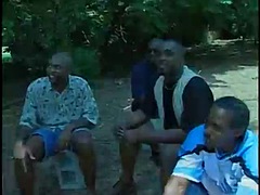 Blonde Gang bang