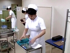 Mooi, Rondborstig, Classisch, Schattig, Groep, Japaans, Natuurlijk, Verpleegster