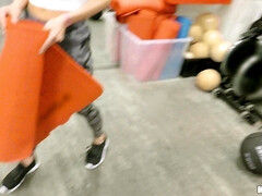 Americano, Culo, Mamada, Gimnasio, Dinero, Pov, Realidad, Tetas