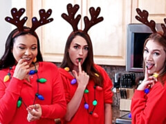 Grote kont, Blond, Pijpbeurt, Hondjeshouding, Groep, Handbeurt, Orgie, Tieten likken