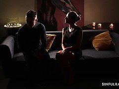 Gros seins, Sucer une bite, Couple, En levrette, Doigter, Hd, Léchez, Chatte