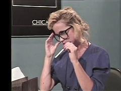 Grosser schwanz, Grosse titten, Blasen, Paar, Hardcore, Milf, Sekretärin, Titten