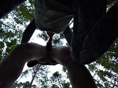 Chica, Verga grande, Sexo duro, Al aire libre, Pov, Puta, Chupando, Tetas