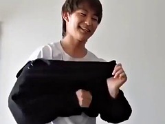 Amateur, Gay, Pajear, Japonés, Masturbación, Adolescente