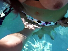 Anaal, Kont, Grote mammen, Bruinharig, Lul, Latijnse vrouw, Gezichtspunt, Kut duiken