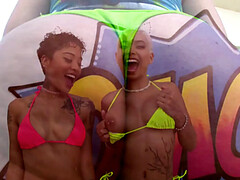 In den arsch, Blasen