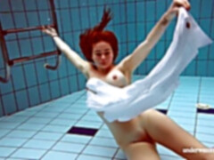 Bad, Im freien, Zierlich, Pool, Öffentlich, Russisch, Jungendliche (18+), Unter wasser