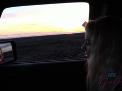 素人, ブロンド, ドレス, 露出狂, オーガズム, アウトドア, ハメ撮り, ガリガリ