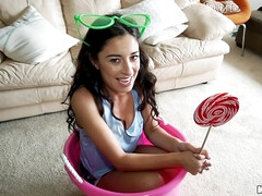 Kont, Pijpbeurt, Diep in de keel, Latijnse vrouw, Masturbatie, Kut duiken, Tiener, Tieten likken