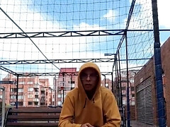 素人, フェラチオ, イく瞬間, チン, 手コキする, ホテル, シゴき, スペイン人