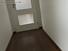 hunt4k. sexy beauty in knee socks under my control