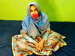 Desi Bhabhi Fucks Step Brother - Homemade Hardcore Sex with Dirty Talk