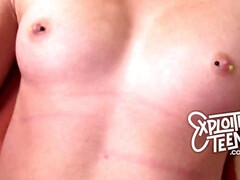 Leie, Blondine, Blasen, Braunhaarige, Vollbusig, Natürlichen titten, Pov, Titten