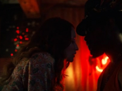 Emily Browning and Hani Furstenberg in sex scenes