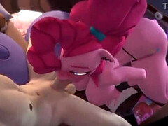 Tridimensionnel, Gros cul, Gros seins, Sucer une bite, Compilation, En levrette, Monstre
