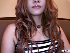 Sarina Tsubaki gets squeezed and filled